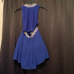 2 piece prom dress
